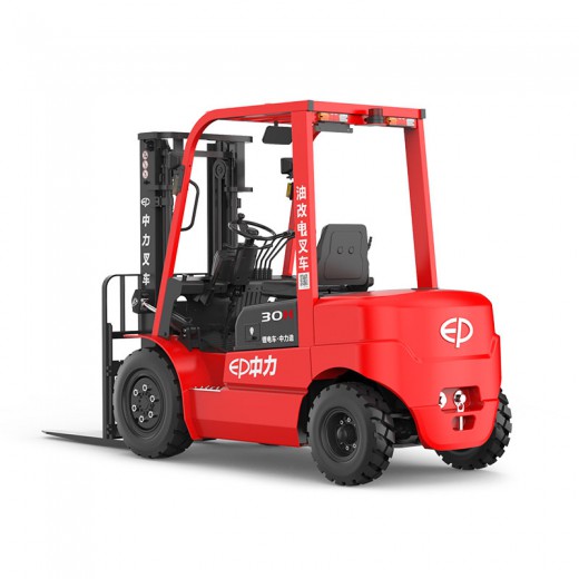 ICE302H/352H/382H 3.0/3.5/3.8吨锂电平衡重叉车 H系列油改电
